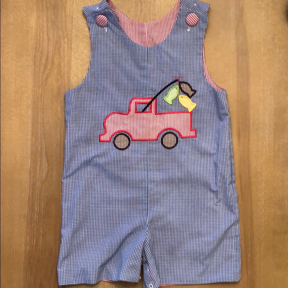 BANANA SPLIT boys John John REVERSIBLE!!!